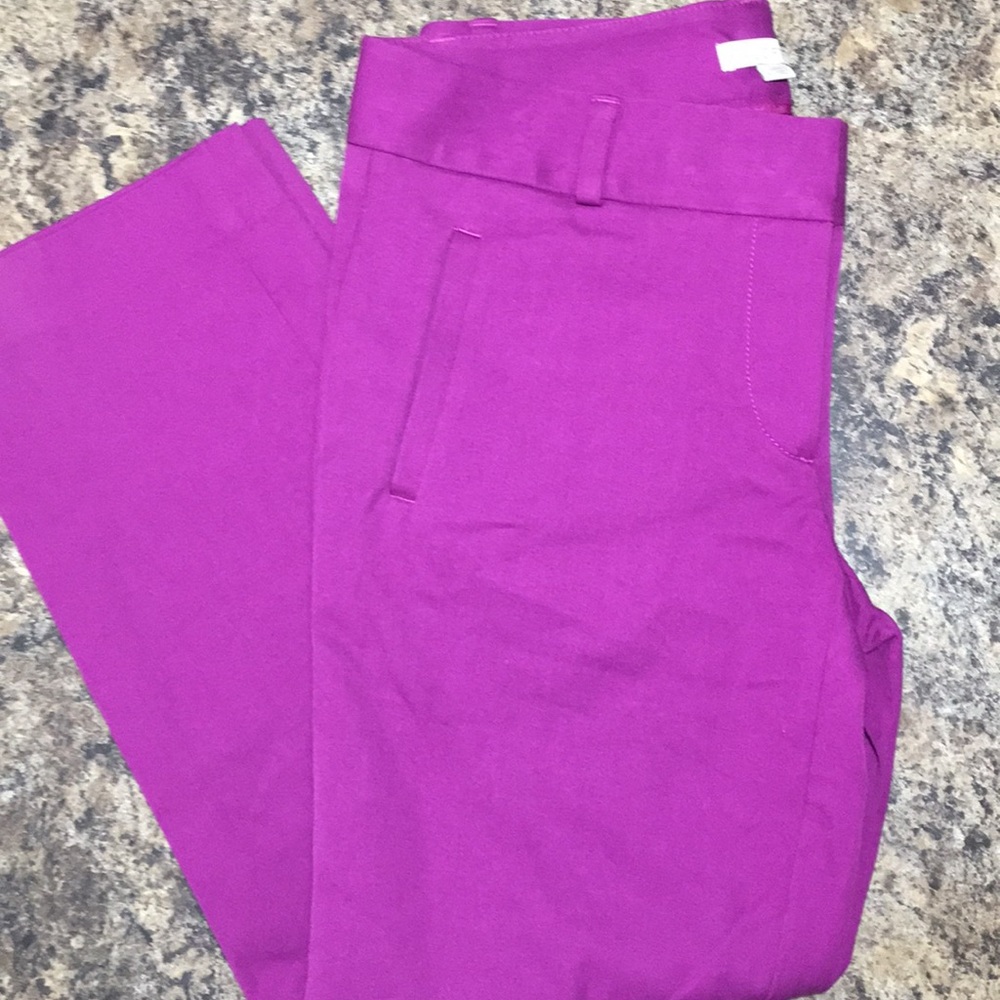 LOFT ANKLE DRESS PANTS SIZE 2